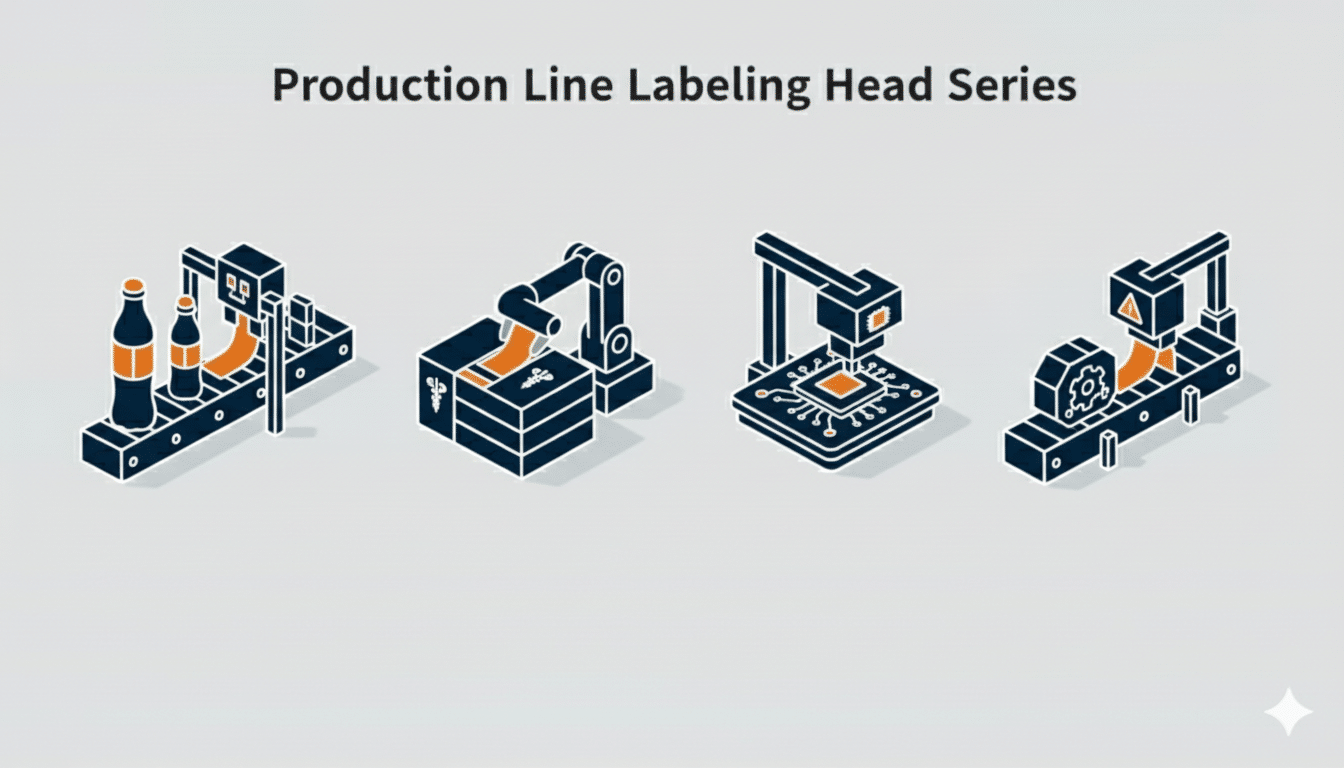 HiPaks production line labeling head series