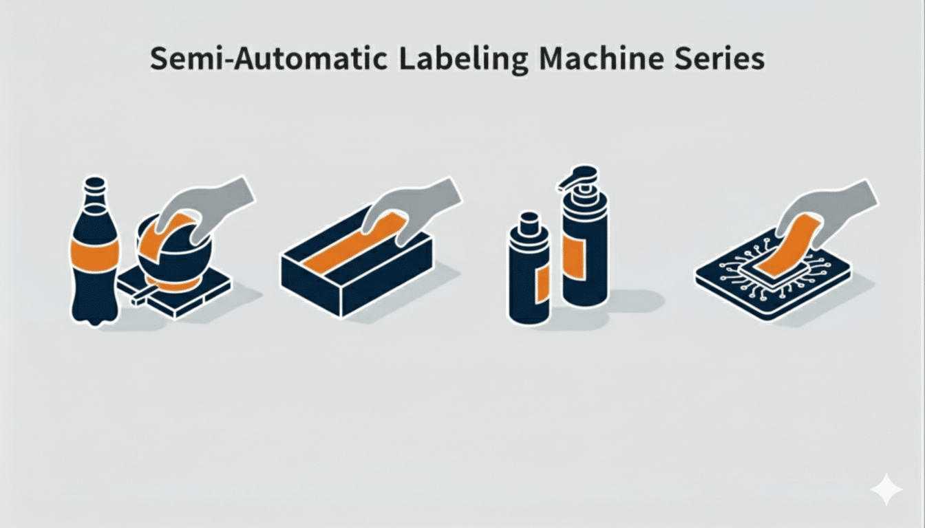 HiPaks semi-automatic labeling machine series