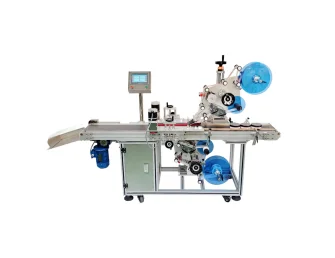 T936 automatic top and bottom flat labeling machine