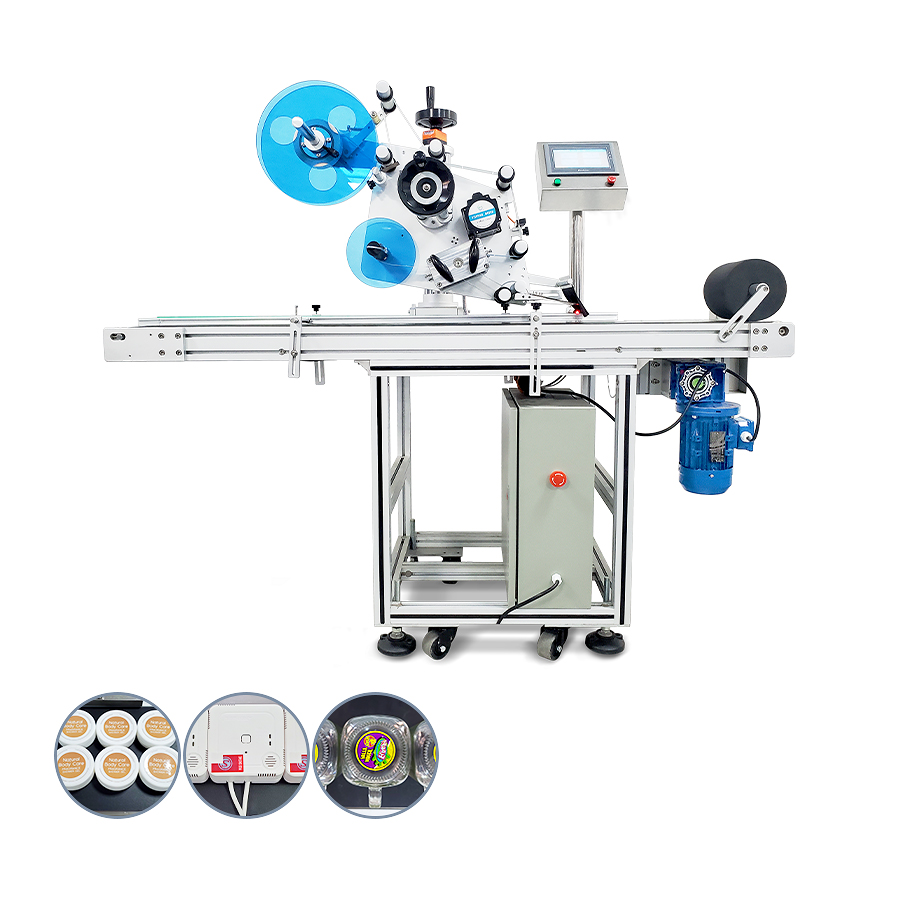 T931 automatic flat labeling machine labeling cartons